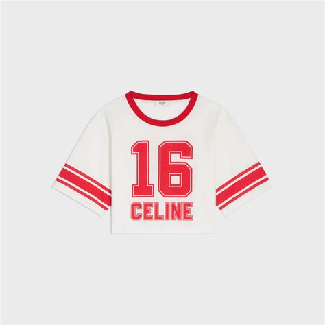 celine t shirt cost|Celine cropped boyfriend shirt.